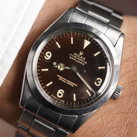 buy rolex explorer 1016|rolex 1016 tropical dial.